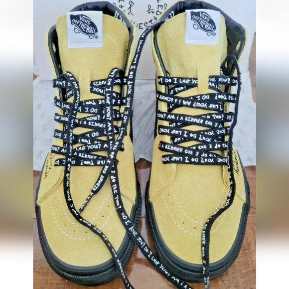 VANS x A TRIBE CALLED QUEST ATCQ Sk8 Hi Bonita Applebum Shoes Sz US M 7.5/ W 9 - Picture 2 of 11